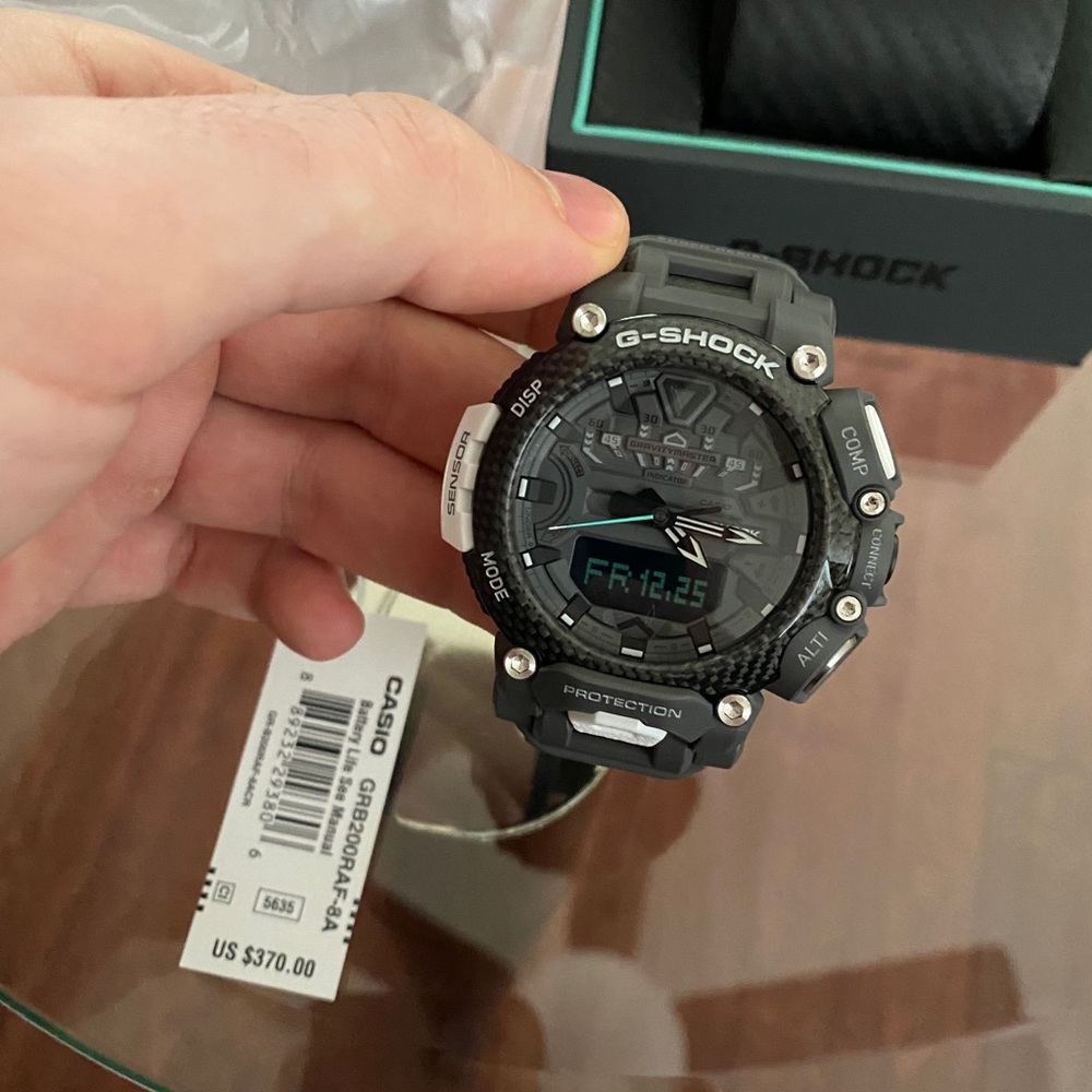 GRB- 200 G-Shock Gravity Master Carbon Fiber